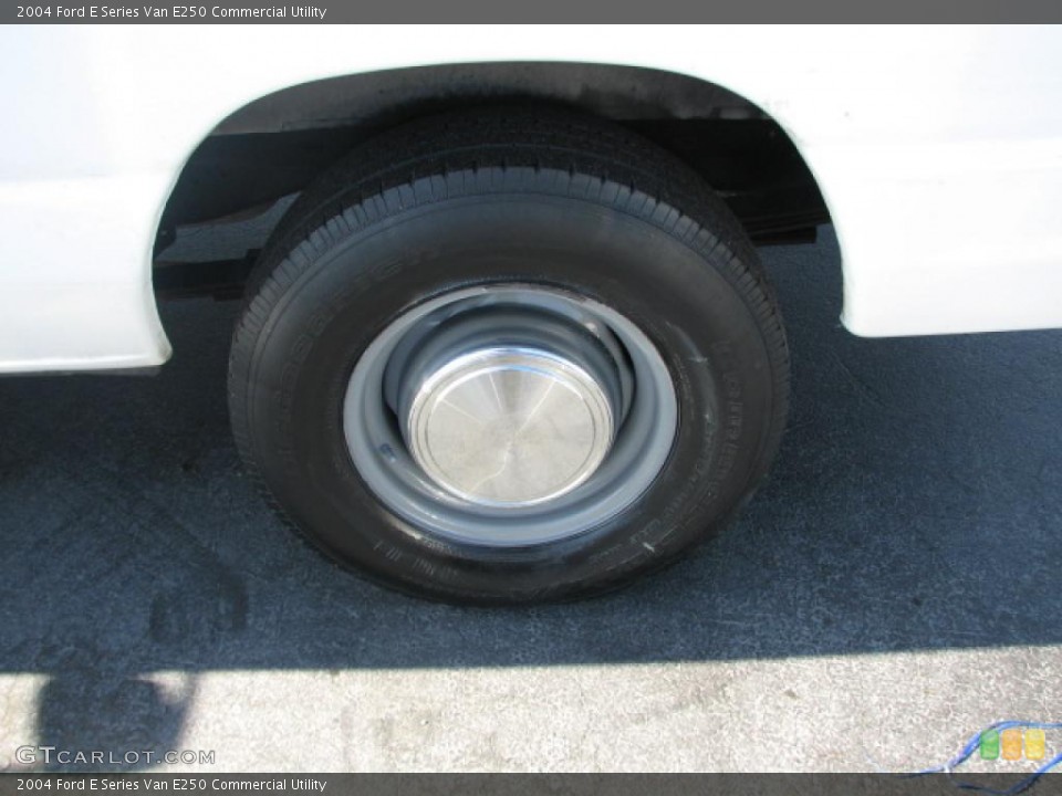 2004 Ford E Series Van E250 Commercial Utility Wheel and Tire Photo #39750270