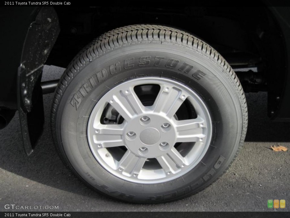2011 Toyota Tundra SR5 Double Cab Wheel and Tire Photo #39750882