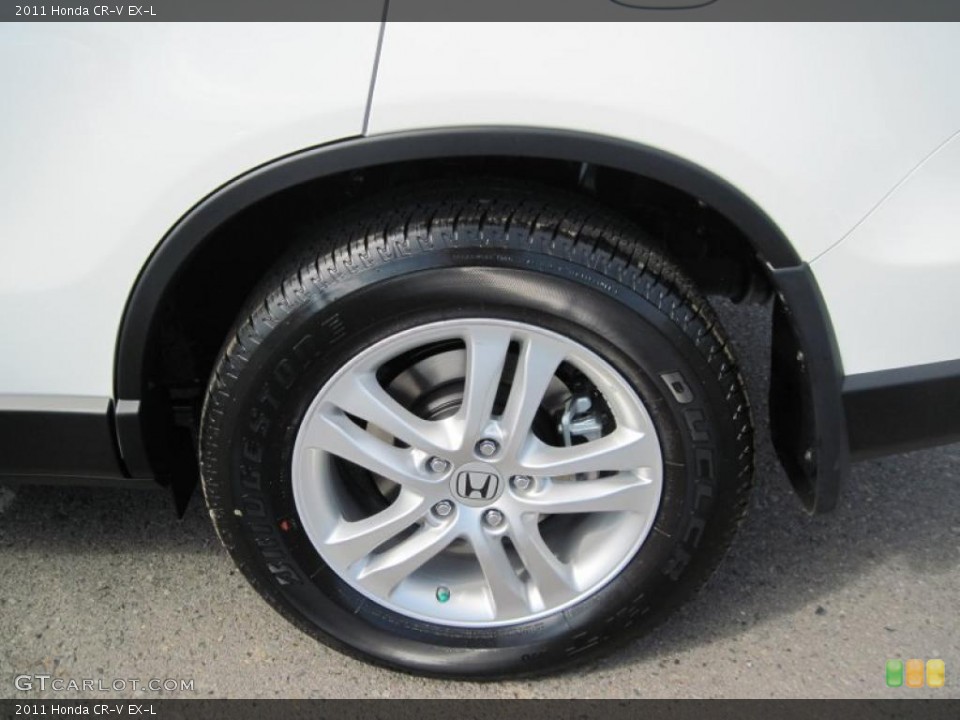 2011 Honda CR-V EX-L Wheel and Tire Photo #39752731