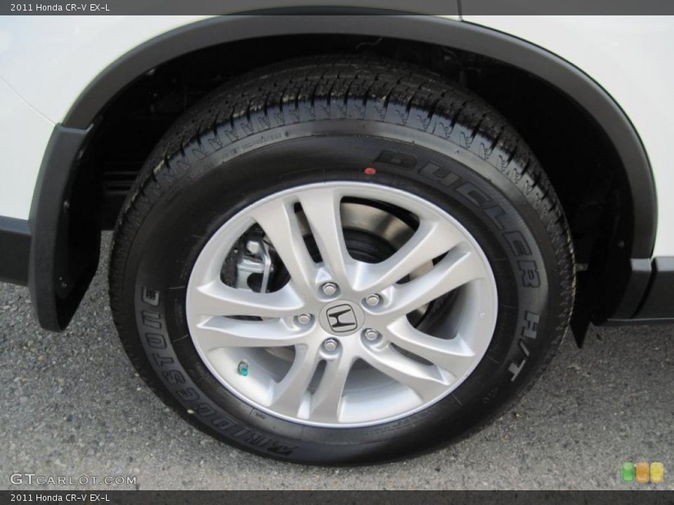 2011 Honda CR-V EX-L Wheel and Tire Photo #39752744