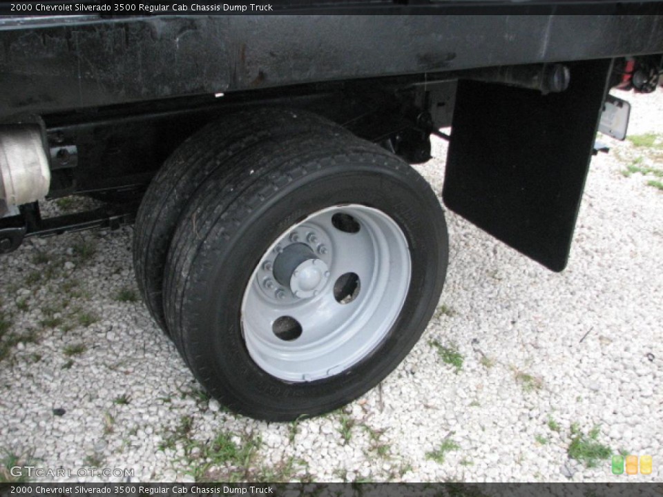 2000 Chevrolet Silverado 3500 Regular Cab Chassis Dump Truck Wheel and Tire Photo #39752754