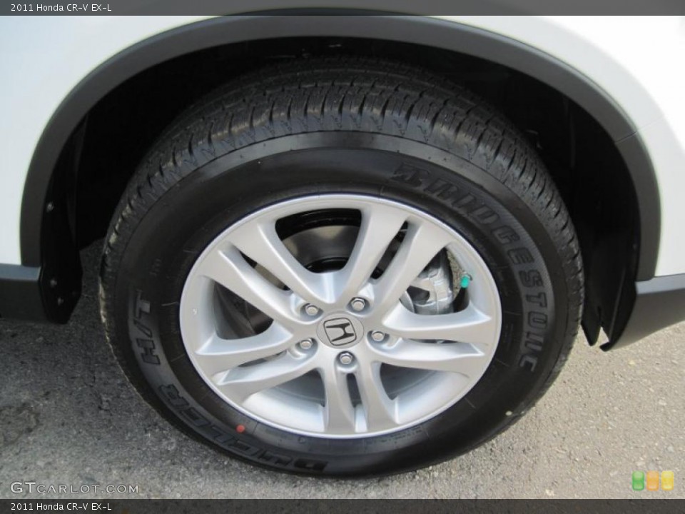 2011 Honda CR-V EX-L Wheel and Tire Photo #39752762