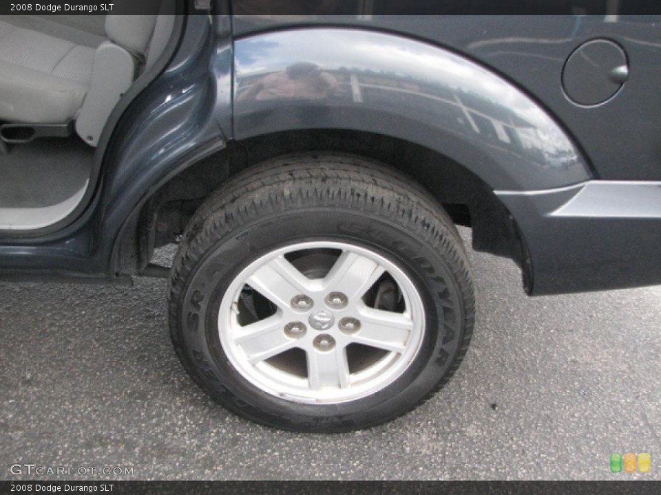 2008 Dodge Durango SLT Wheel and Tire Photo #39753730