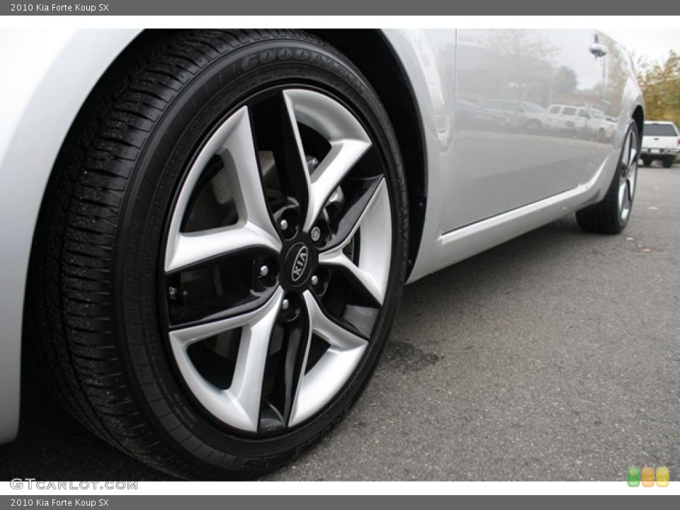 2010 Kia Forte Koup SX Wheel and Tire Photo #39754430