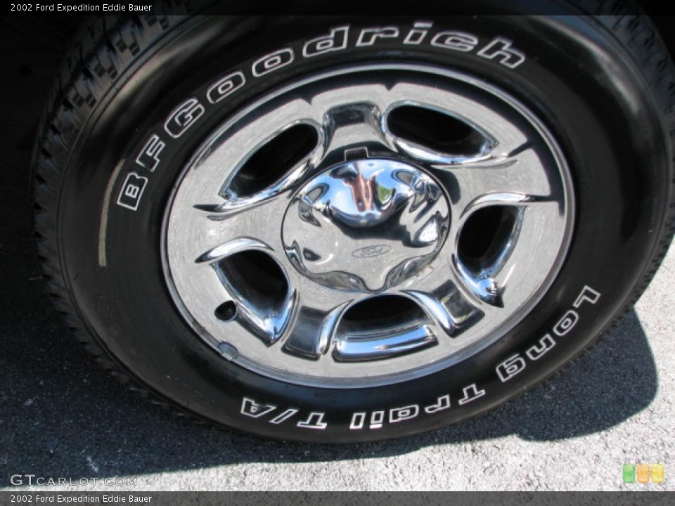 2002 Ford Expedition Eddie Bauer Wheel and Tire Photo #39761370