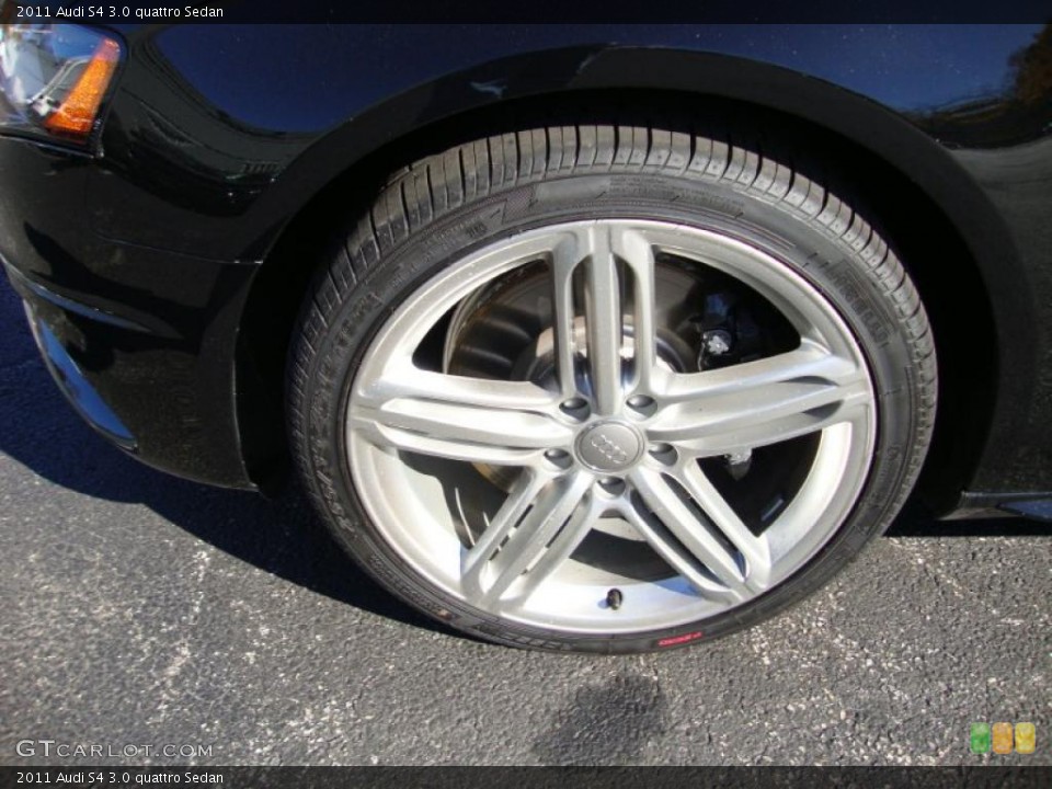 2011 Audi S4 3.0 quattro Sedan Wheel and Tire Photo #39762126