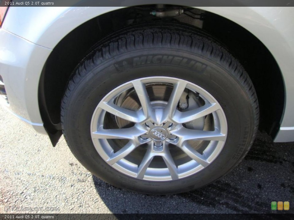 2011 Audi Q5 2.0T quattro Wheel and Tire Photo #39762654