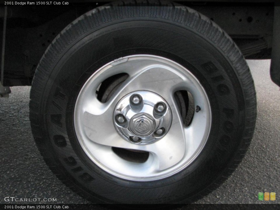 2001 Dodge Ram 1500 SLT Club Cab Wheel and Tire Photo #39763014