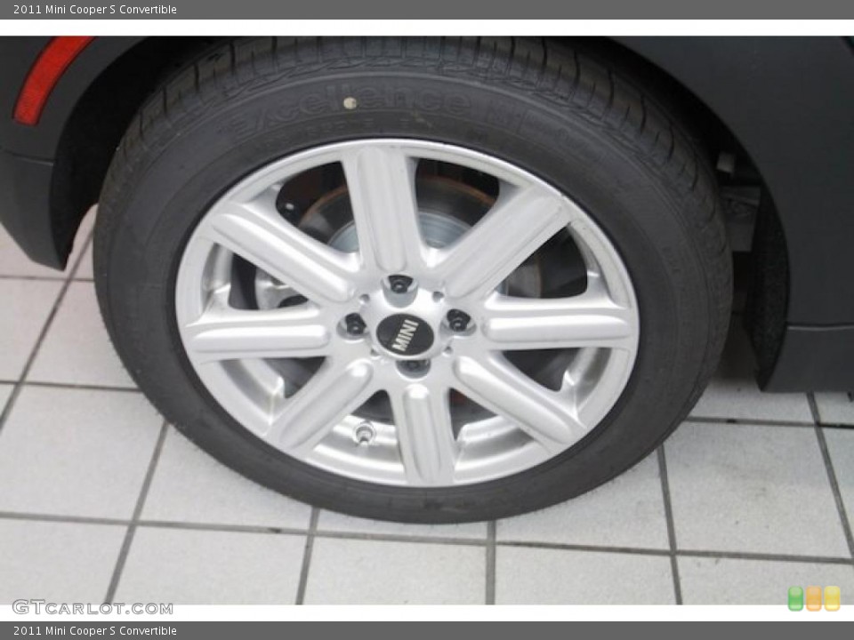 2011 Mini Cooper S Convertible Wheel and Tire Photo #39766654