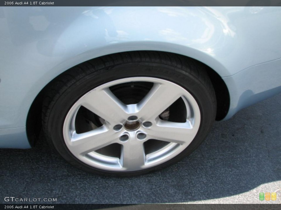 2006 Audi A4 1.8T Cabriolet Wheel and Tire Photo #39768386