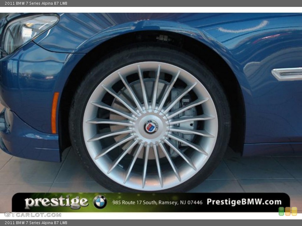 2011 BMW 7 Series Alpina B7 LWB Wheel and Tire Photo #39772498