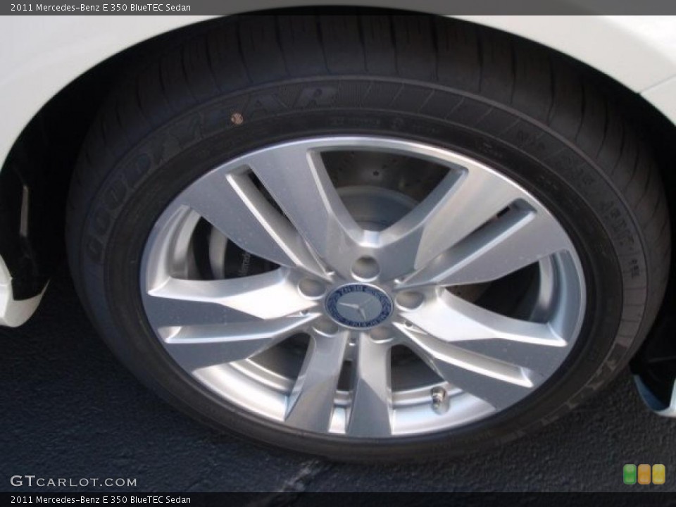 2011 Mercedes-Benz E 350 BlueTEC Sedan Wheel and Tire Photo #39776452