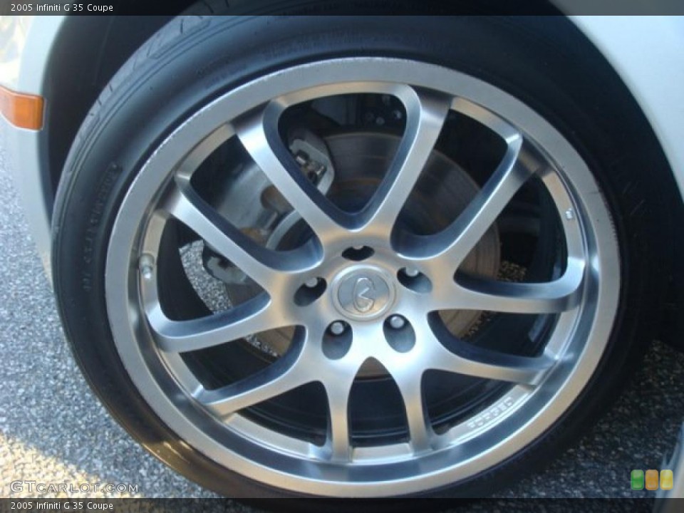 2005 Infiniti G 35 Coupe Wheel and Tire Photo #39779076