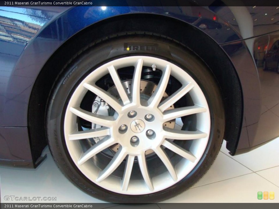 2011 Maserati GranTurismo Convertible GranCabrio Wheel and Tire Photo #39786454