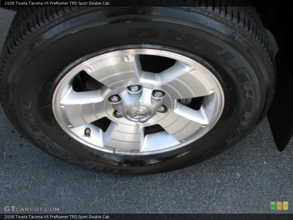 2008 Toyota Tacoma V6 PreRunner TRD Sport Double Cab Wheel and Tire Photo #39787418