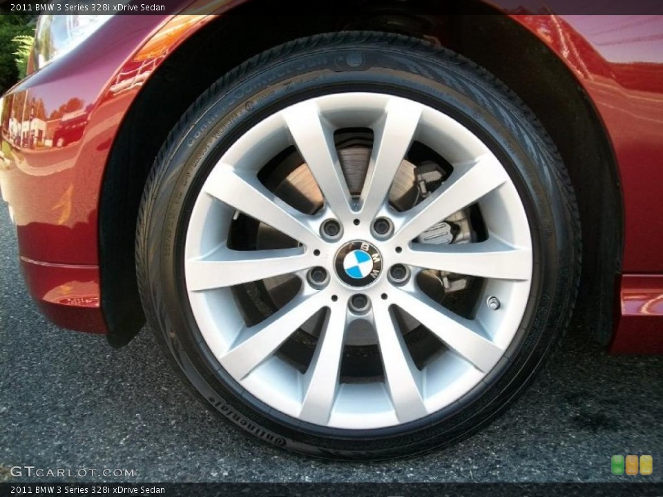 2011 BMW 3 Series 328i xDrive Sedan Wheel and Tire Photo #39795038