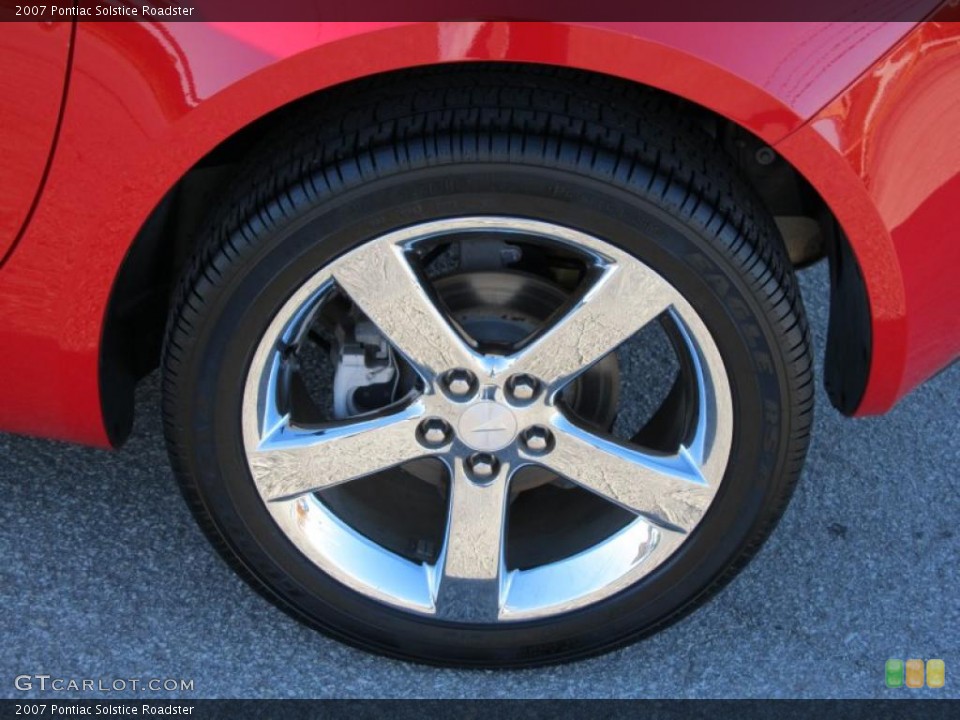 2007 Pontiac Solstice Roadster Wheel and Tire Photo #39798754