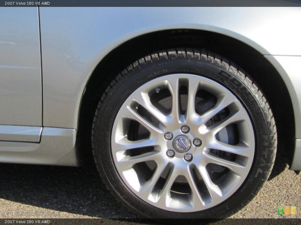 2007 Volvo S80 V8 AWD Wheel and Tire Photo #39799800