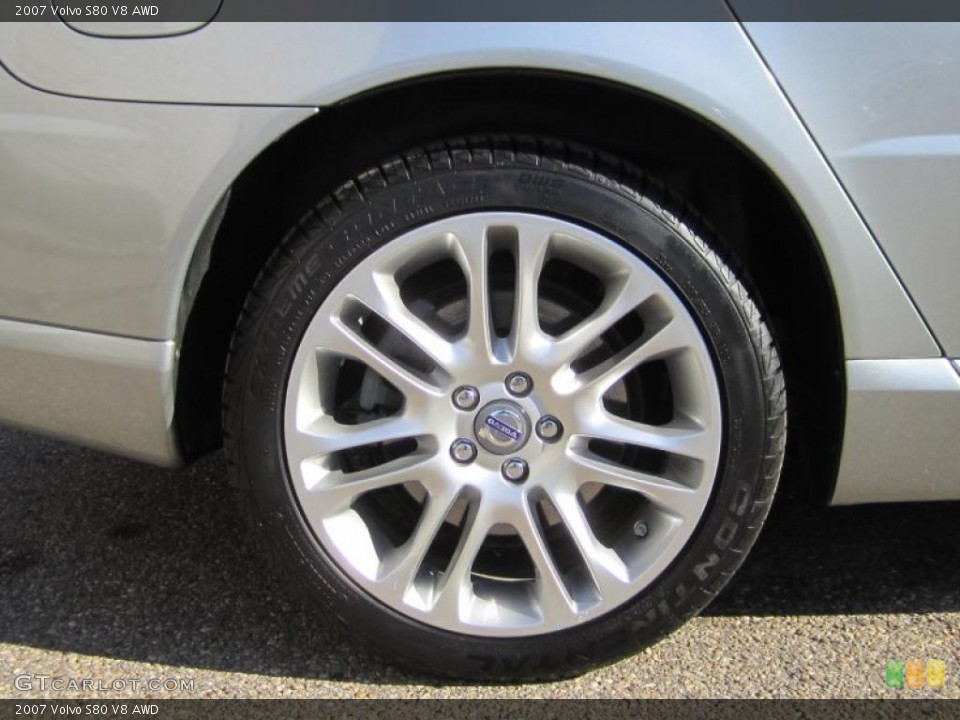 2007 Volvo S80 V8 AWD Wheel and Tire Photo #39799808