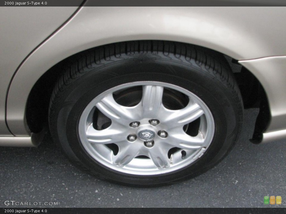 2000 Jaguar S-Type 4.0 Wheel and Tire Photo #39804136