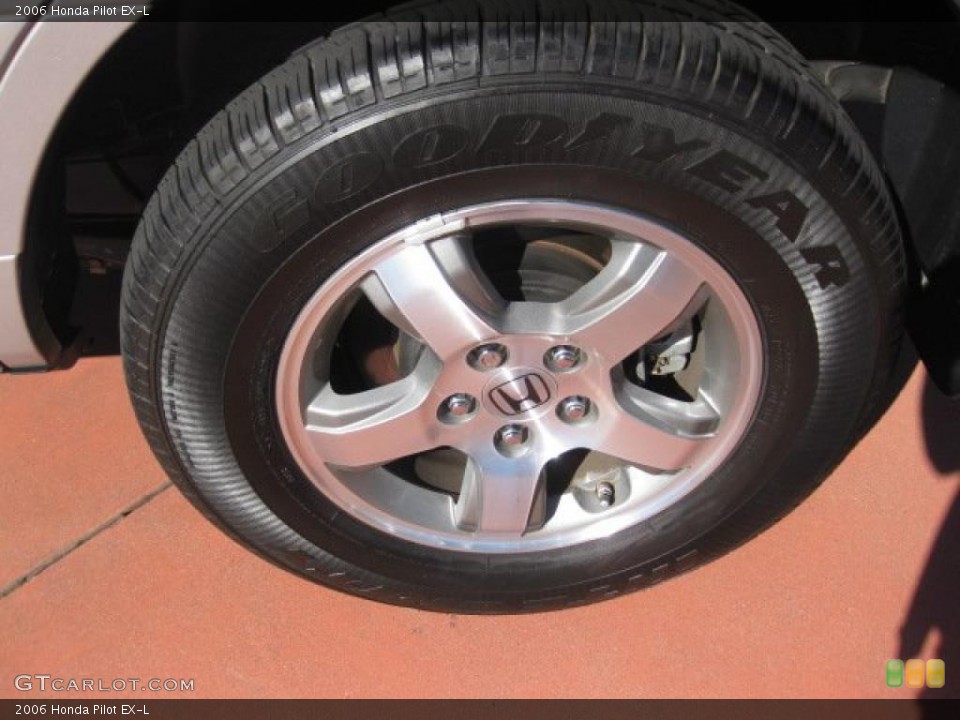 2006 Honda Pilot EX-L Wheel and Tire Photo #39807728