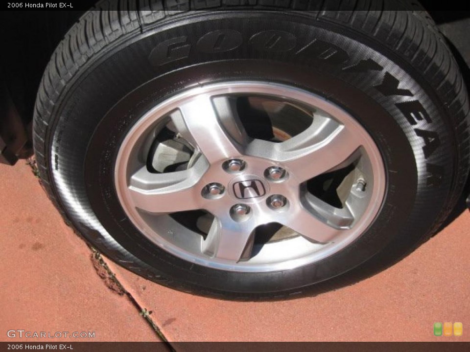 2006 Honda Pilot EX-L Wheel and Tire Photo #39807768