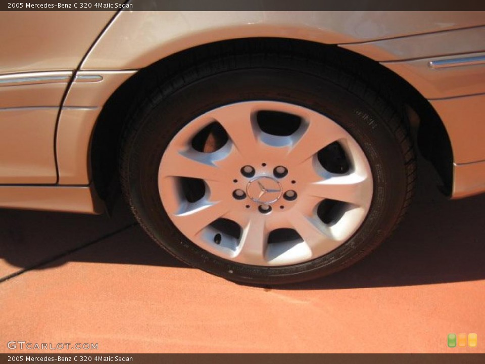 2005 Mercedes-Benz C 320 4Matic Sedan Wheel and Tire Photo #39807984