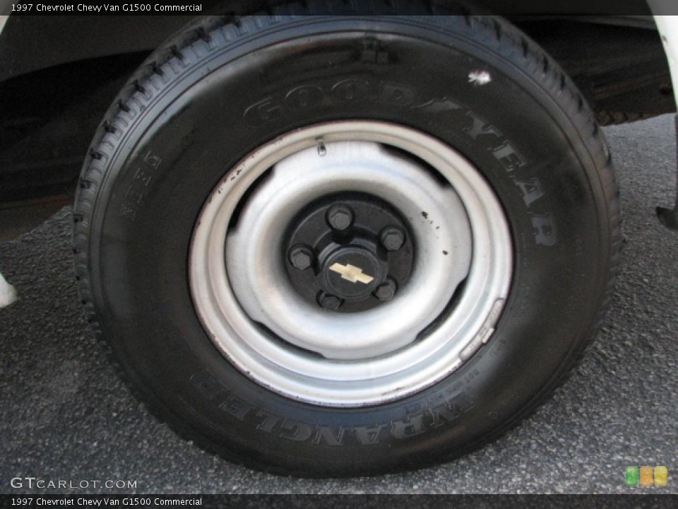 1997 Chevrolet Chevy Van G1500 Commercial Wheel and Tire Photo #39816812