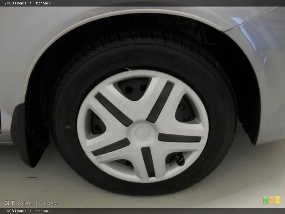 2008 Honda Fit Hatchback Wheel and Tire Photo #39818952