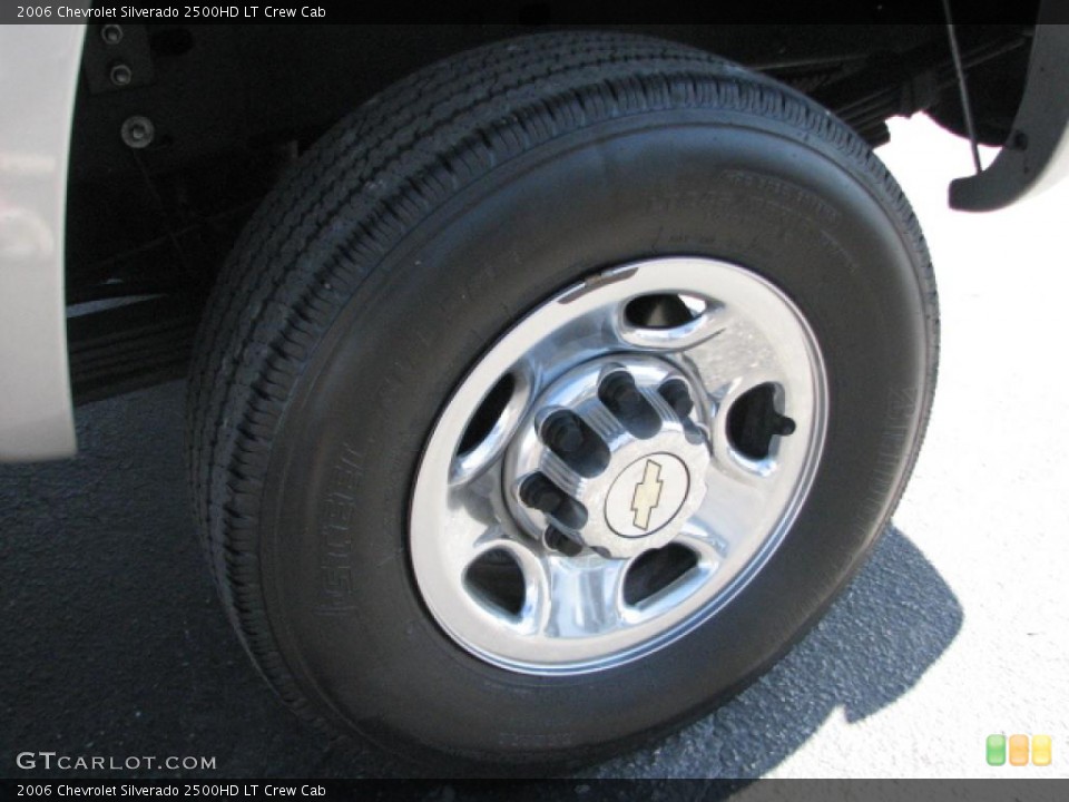 2006 Chevrolet Silverado 2500HD LT Crew Cab Wheel and Tire Photo #39820116