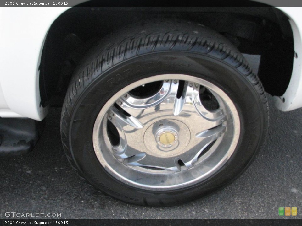 2001 Chevrolet Suburban Custom Wheel and Tire Photo #39821240
