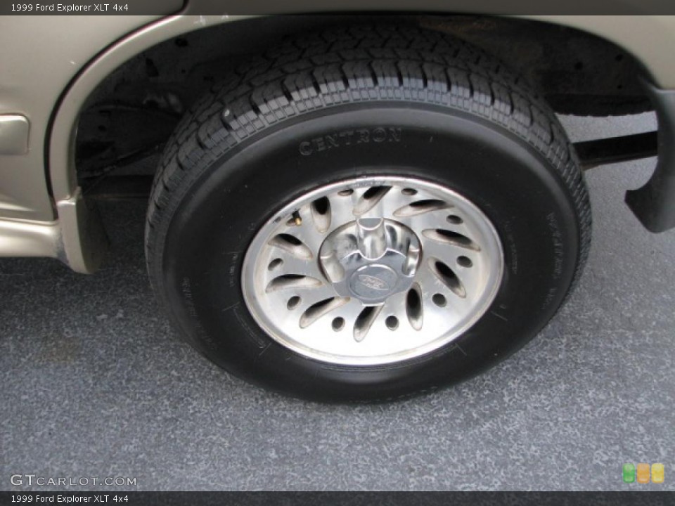 1999 Ford Explorer XLT 4x4 Wheel and Tire Photo #39822690