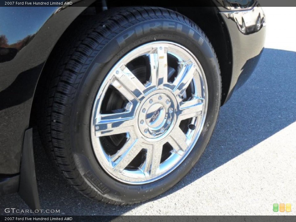 2007 Ford Five Hundred Limited AWD Wheel and Tire Photo #39823486