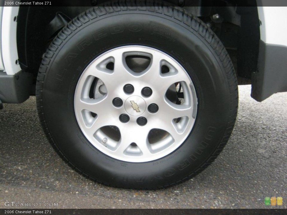 2006 Chevrolet Tahoe Z71 Wheel and Tire Photo #39832280