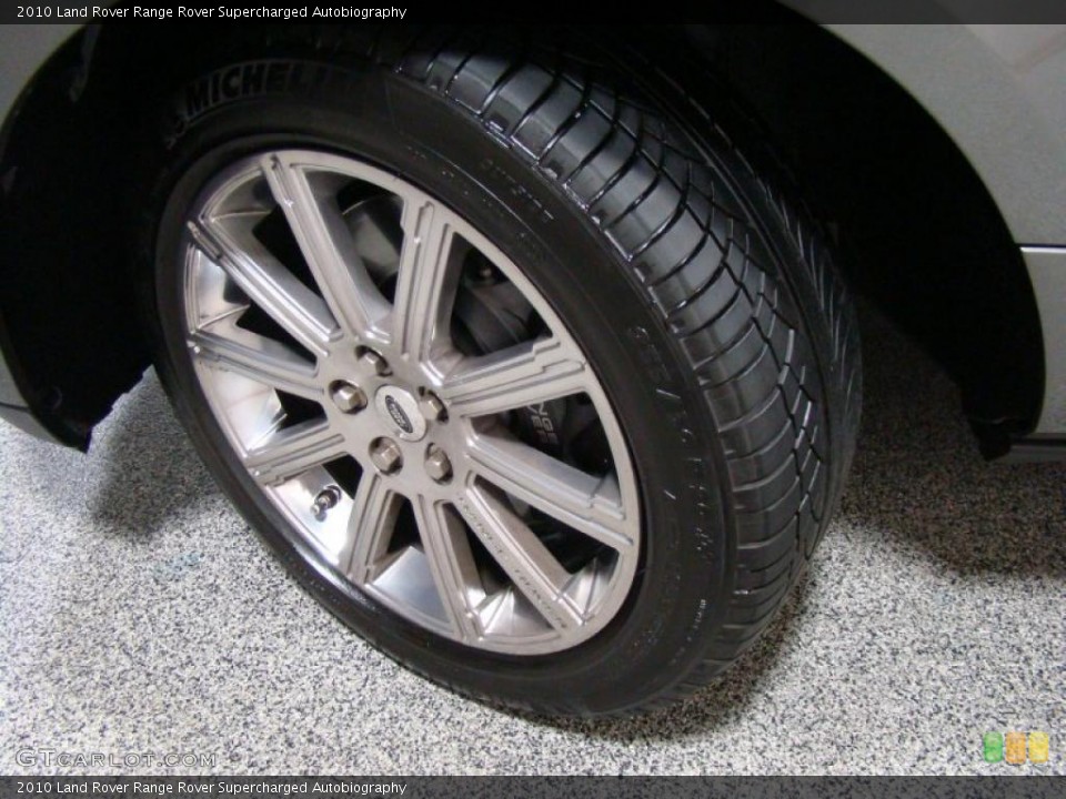 2010 Land Rover Range Rover Supercharged Autobiography Wheel and Tire Photo #39834042