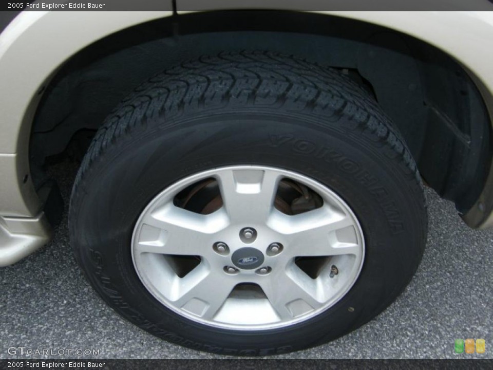 2005 Ford Explorer Eddie Bauer Wheel and Tire Photo #39834350