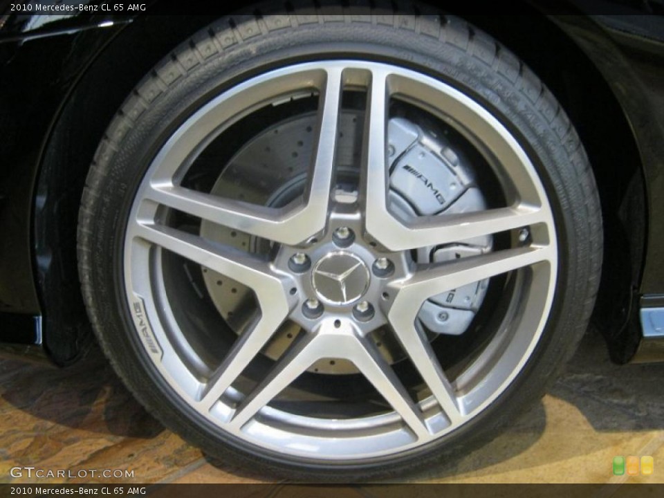 2010 Mercedes-Benz CL 65 AMG Wheel and Tire Photo #39834606