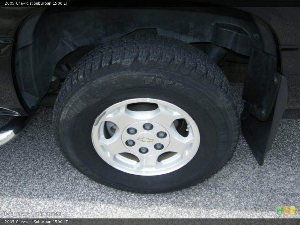 2005 Chevrolet Suburban 1500 LT Wheel and Tire Photo #39834694