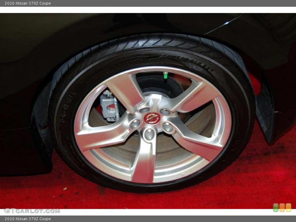 2010 Nissan 370Z Coupe Wheel and Tire Photo #39835910