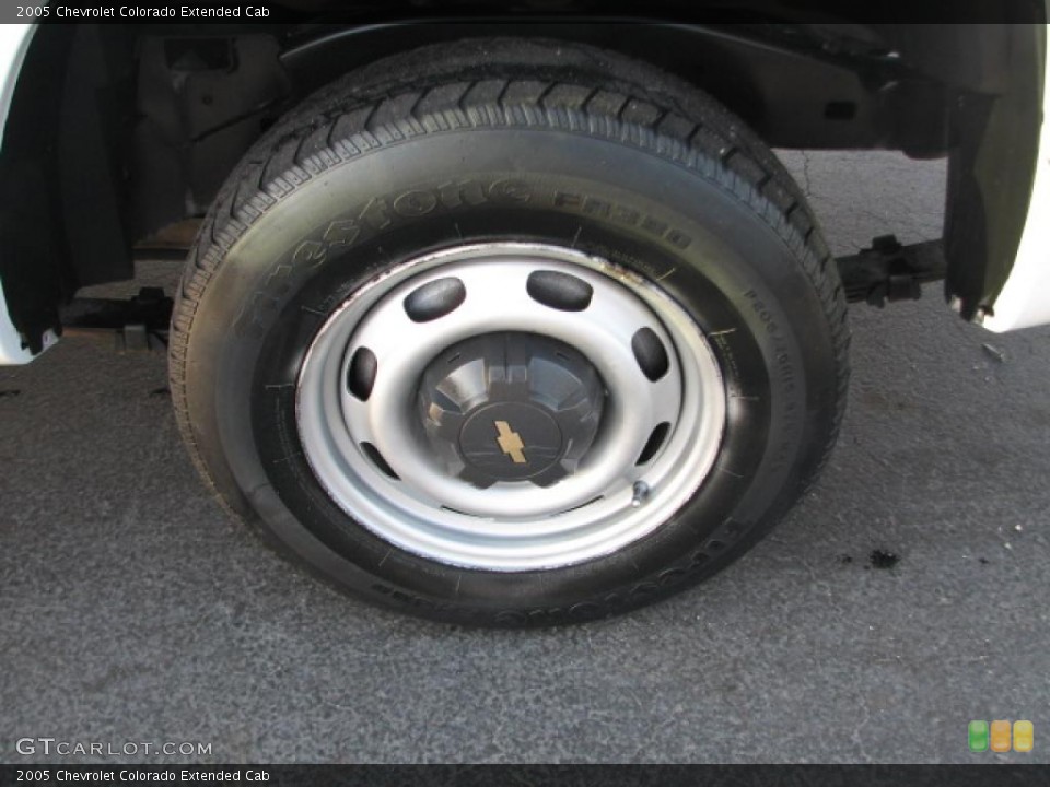 2005 Chevrolet Colorado Extended Cab Wheel and Tire Photo #39843370