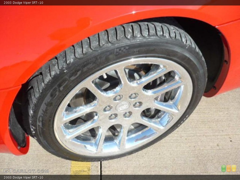 2003 Dodge Viper SRT-10 Wheel and Tire Photo #39845610