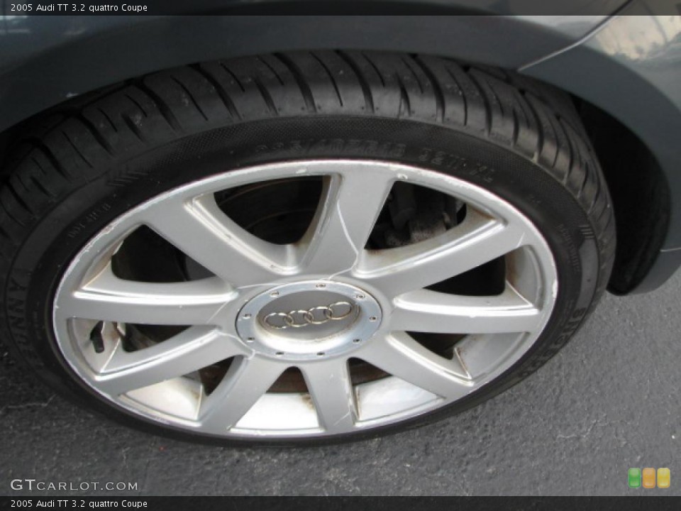 2005 Audi TT 3.2 quattro Coupe Wheel and Tire Photo #39855411