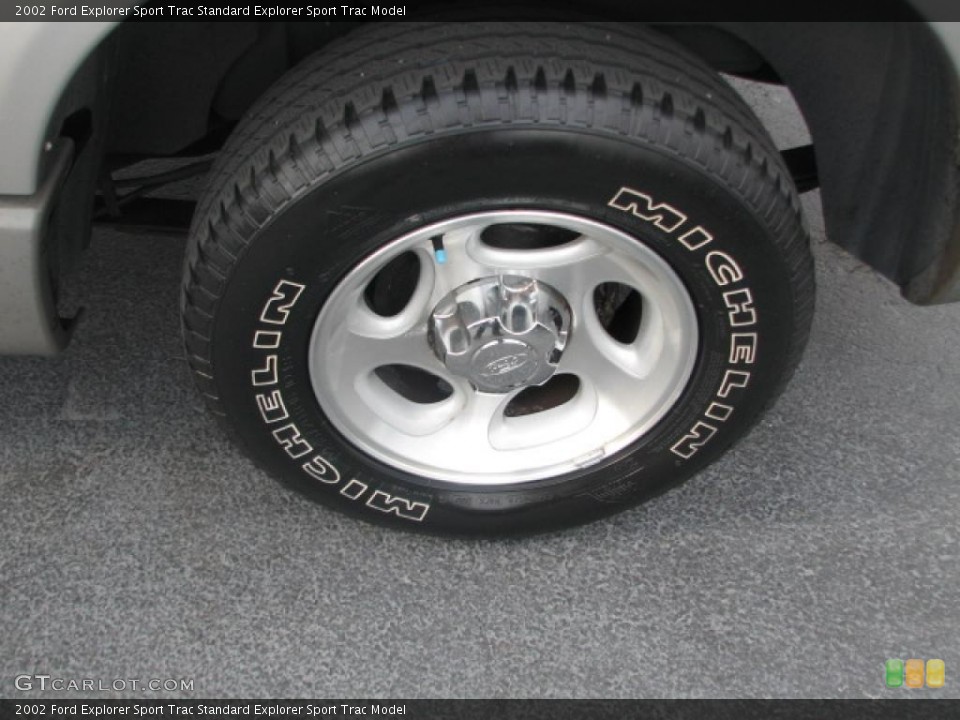 2002 Ford Explorer Sport Trac  Wheel and Tire Photo #39859554