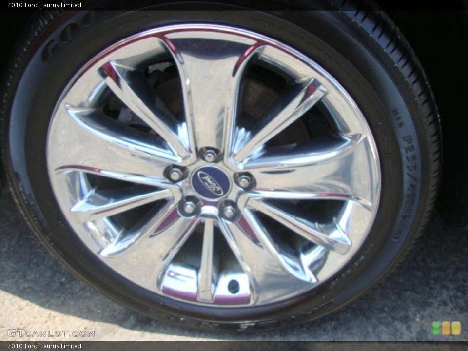 2010 Ford Taurus Limited Wheel and Tire Photo #39860453