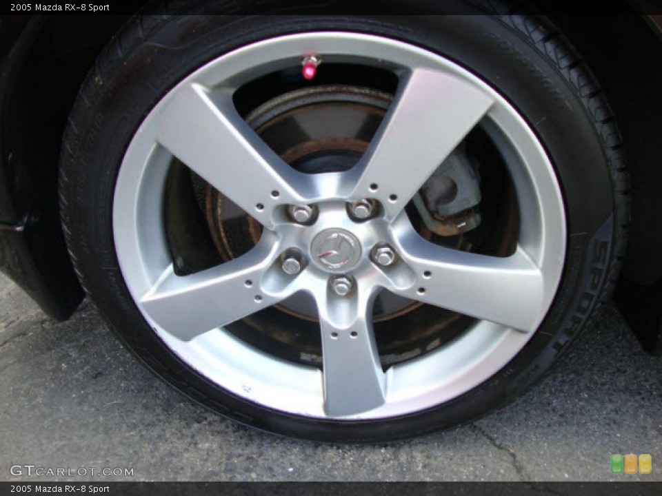 2005 Mazda RX-8 Sport Wheel and Tire Photo #39860891