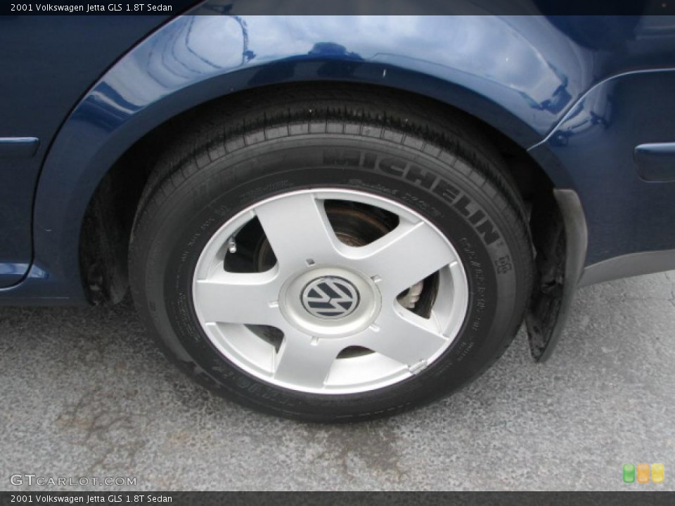 2001 Volkswagen Jetta GLS 1.8T Sedan Wheel and Tire Photo #39861041