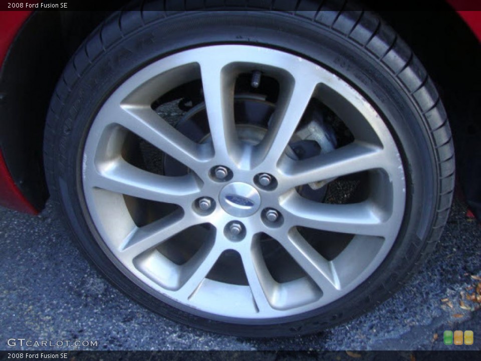 2008 Ford Fusion SE Wheel and Tire Photo #39861719