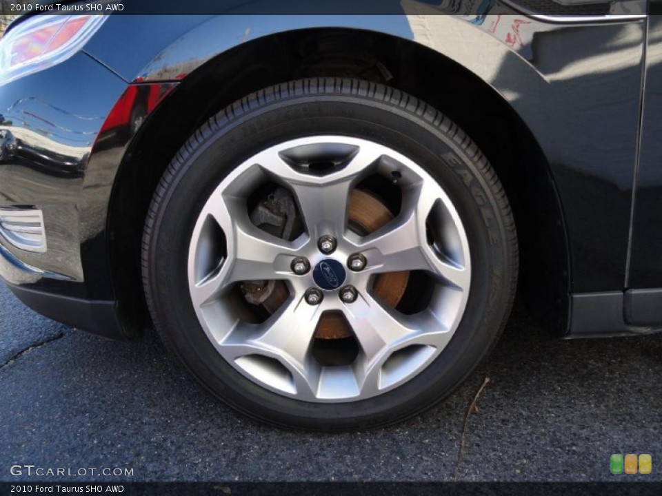 2010 Ford Taurus SHO AWD Wheel and Tire Photo #39862464