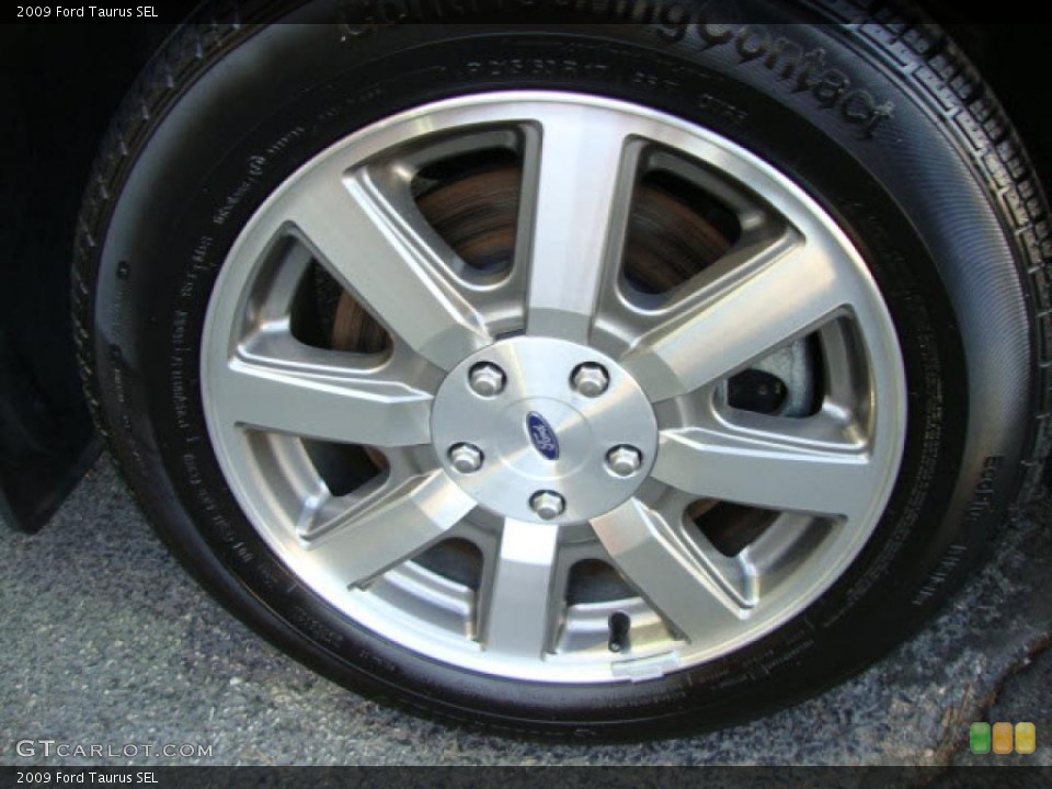 2009 Ford Taurus SEL Wheel and Tire Photo #39865815