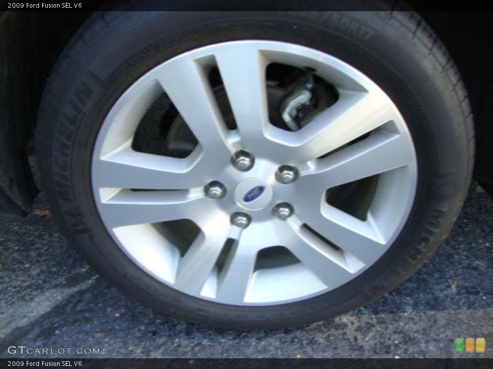 2009 Ford Fusion SEL V6 Wheel and Tire Photo #39866151